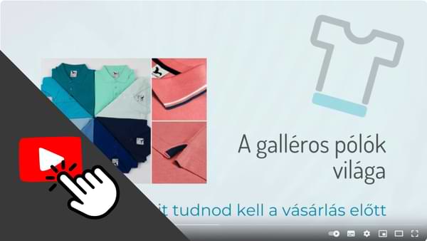 Hogyan válasszunk galléros pólót