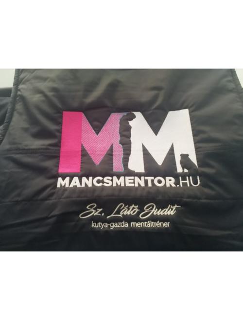 Mancsmentor mellény hímzés