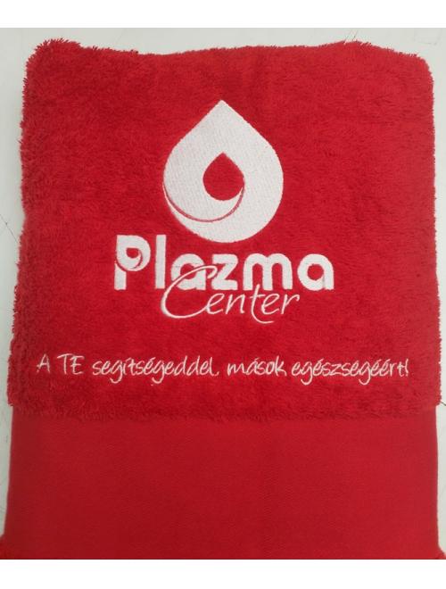 Plazma center törölköző hímzés
