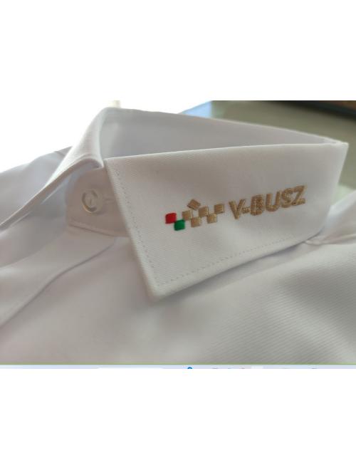V-Busz ing hímzése