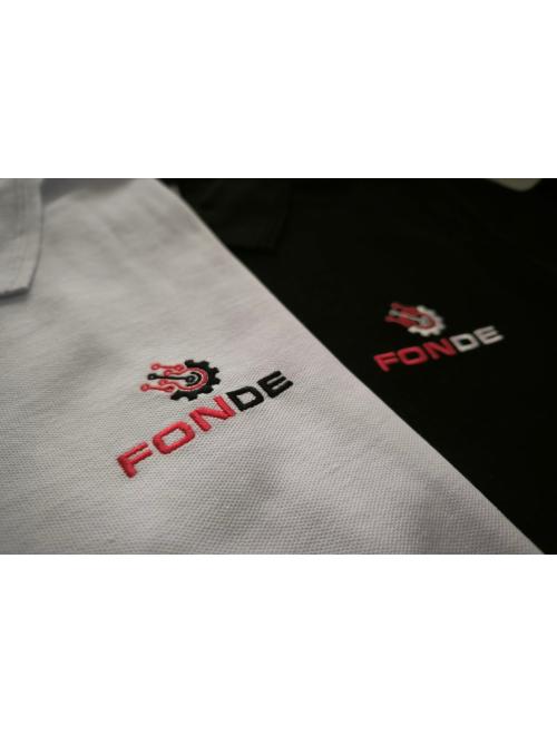 Fonde- Galléros póló hímzés