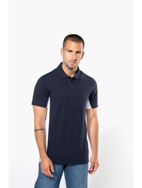 FLAG - SHORT-SLEEVED TWO-TONE POLO SHIRT FLAG - SHORT-SLEEVED TWO-TONE POLO SHIRT