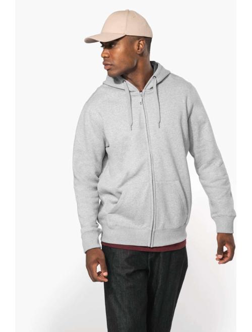 FULL ZIP HOODED SWEATSHIRT