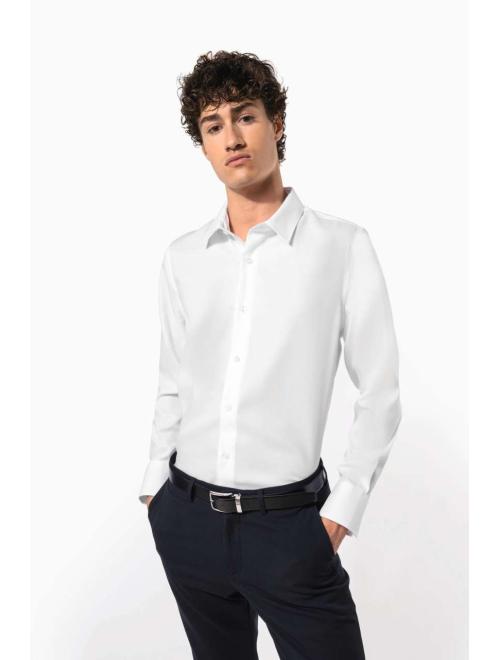 MEN'S FITTED LONG-SLEEVED NON-IRON SHIRT MEN'S FITTED LONG-SLEEVED NON-IRON SHIRT