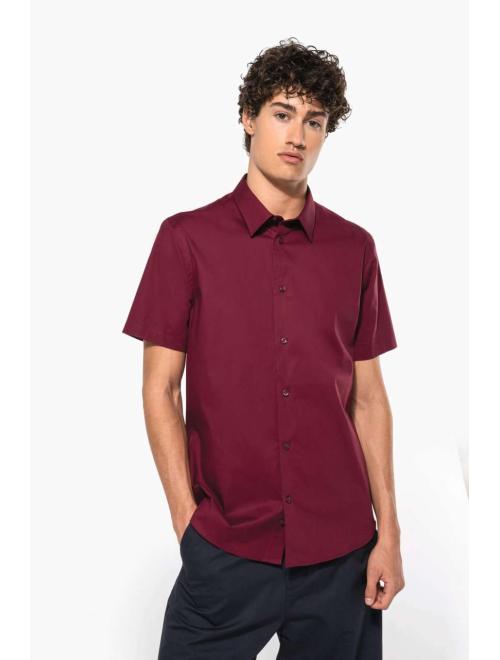 SHORT-SLEEVED COTTON/ELASTANE SHIRT SHORT-SLEEVED COTTON/ELASTANE SHIRT