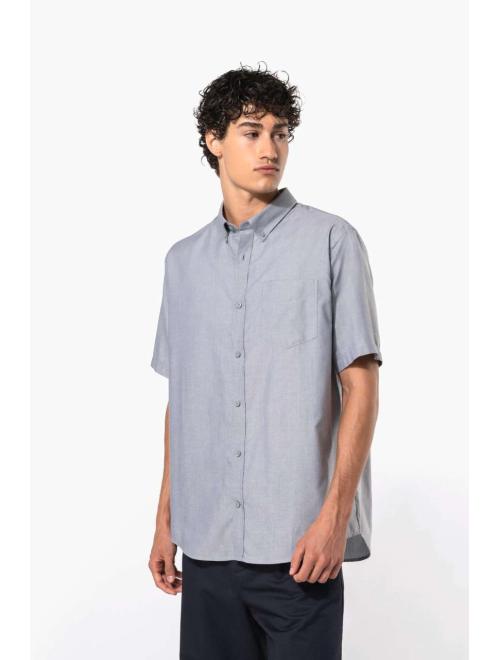 MEN'S SHORT-SLEEVED OXFORD SHIRT