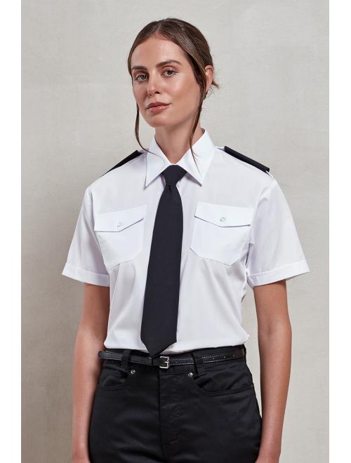 WOMEN'S SHORT SLEEVE PILOT SHIRT
