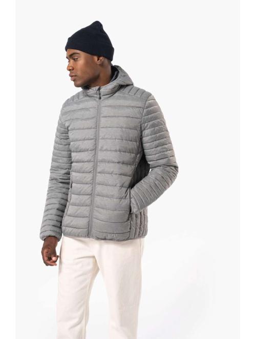 MEN'S LIGHTWEIGHT HOODED PADDED JACKET