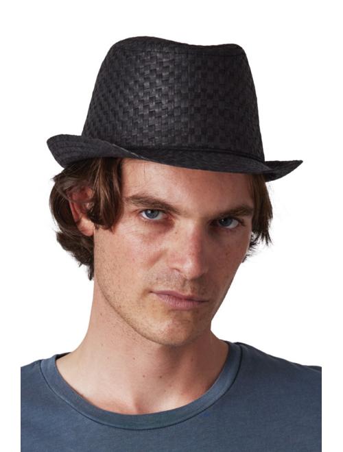 RETRO PANAMA - STYLE STRAW HAT