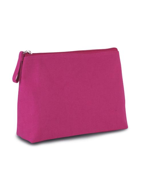TOILETRY BAG IN COTTON CANVAS