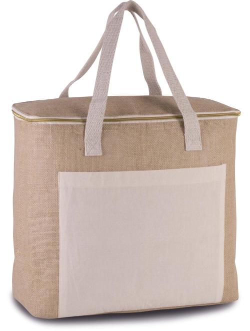 JUTE COOL BAG - LARGE SIZE
