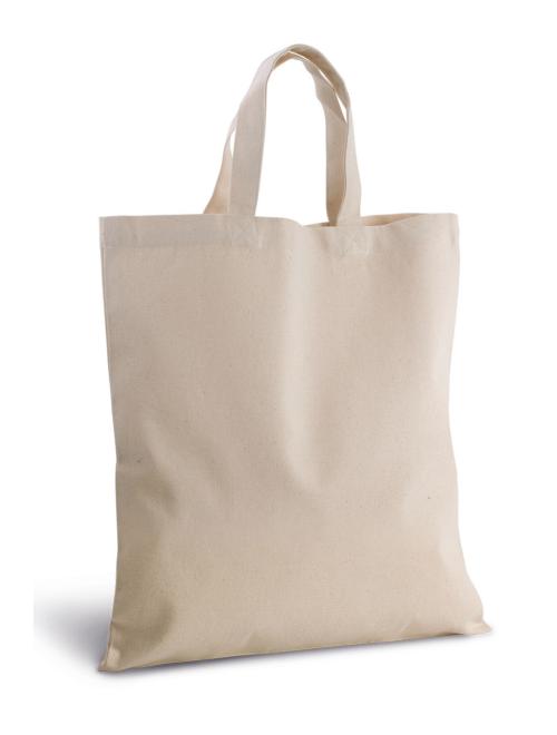 COTTON CANVAS SHOPPING BAG