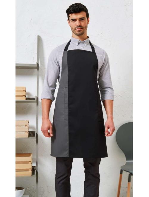 'COLOURS COLLECTION’ CONTRAST BIB APRON 'COLOURS COLLECTION’ CONTRAST BIB APRON