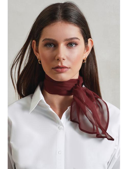 'COLOURS COLLECTION' PLAIN CHIFFON SCARF