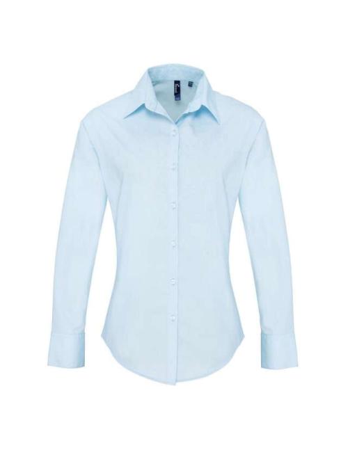 WOMEN'S POPLIN SUPREME LONG SLEEVE SHIRT