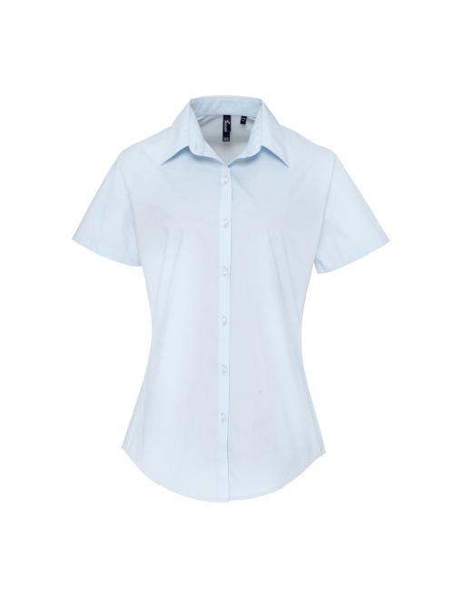 WOMEN'S POPLIN SUPREME SHORT SLEEVE SHIRT