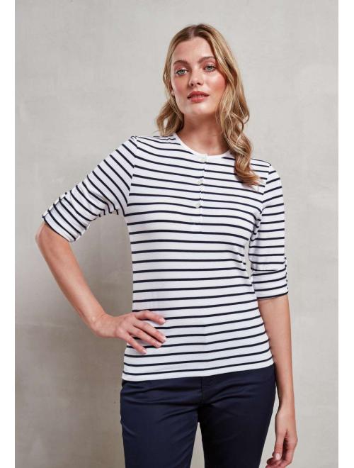 WOMEN'S LONG JOHN ROLL SLEEVE TEE