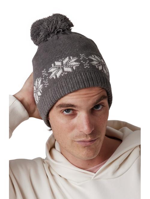 FAIR ISLE KNIT BEANIE