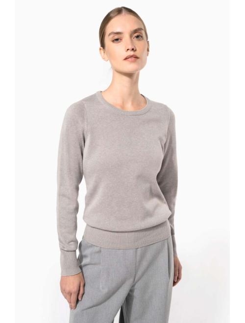 LADIES' CREW NECK JUMPER