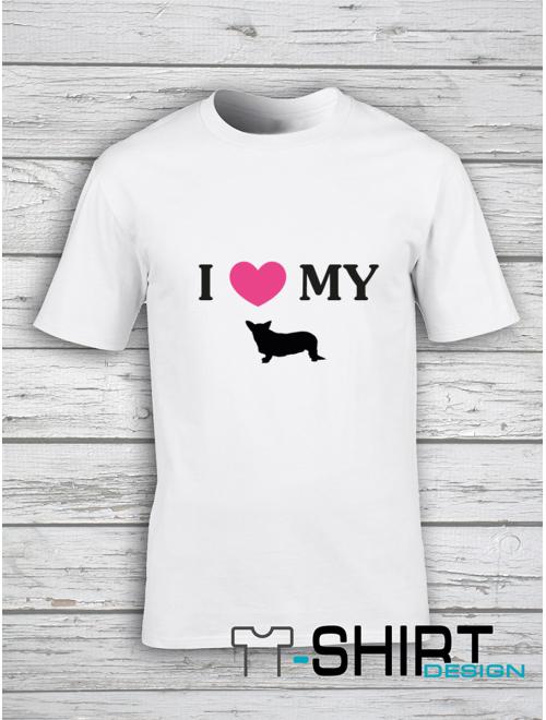 Férfi I Love My Chihuahua