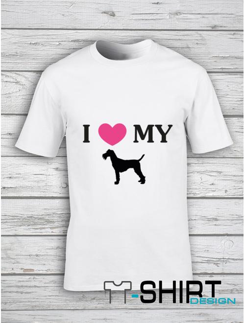 Férfi I Love My Terrier