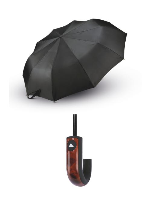 CLASSIC J HANDLE FOLDABLE UMBRELLA