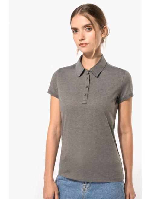 LADIES' SHORT SLEEVE JERSEY POLO SHIRT