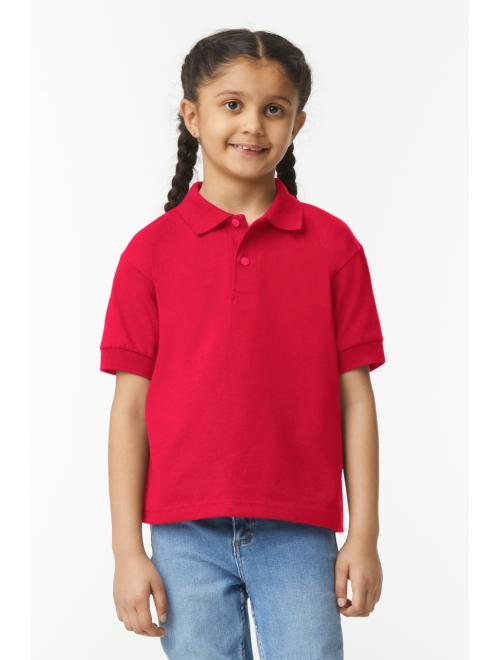 DRYBLEND® YOUTH JERSEY POLO Red