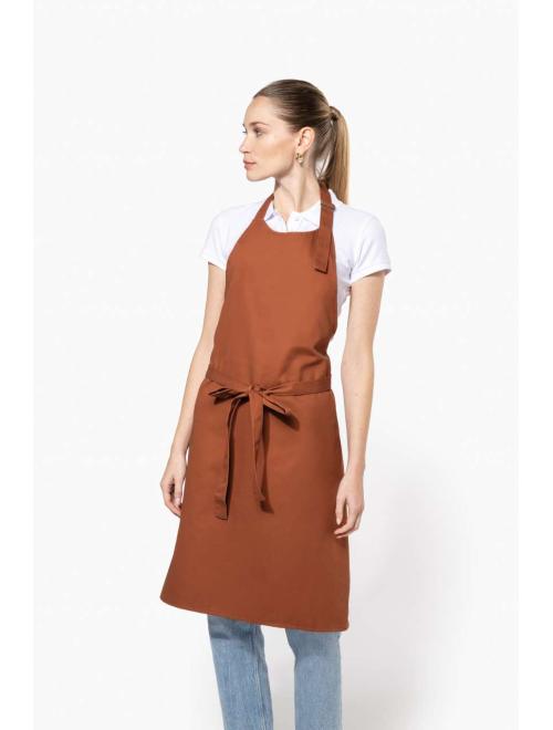 COTTON APRON WITHOUT POCKET
