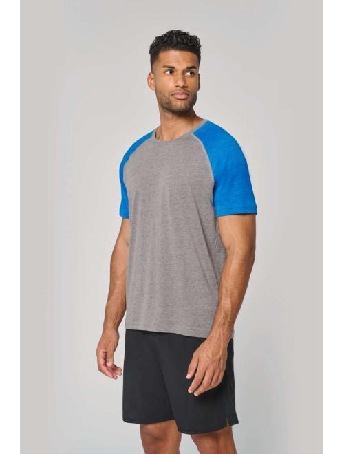 ADULT TWO-TONE SPORTS SHORT SLEEVE T-SHIRT