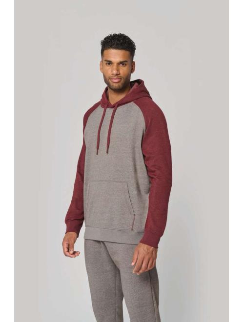 ADULT TWO-TONE HOODED SWEATSHIRT