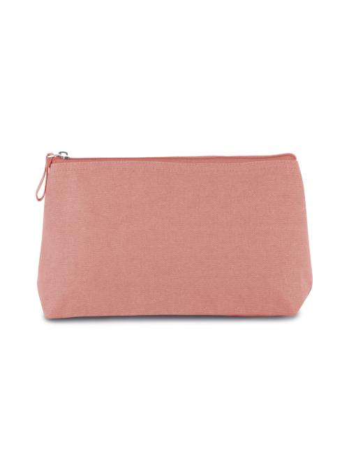 COTTON CANVAS TOILETRY BAG