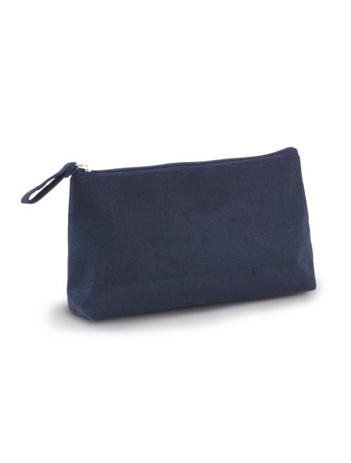 COTTON CANVAS TOILETRY BAG