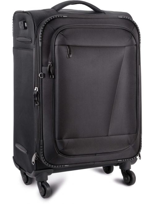 CABIN SIZE TROLLEY SUITCASE WITH POWER BANK CONNECTOR