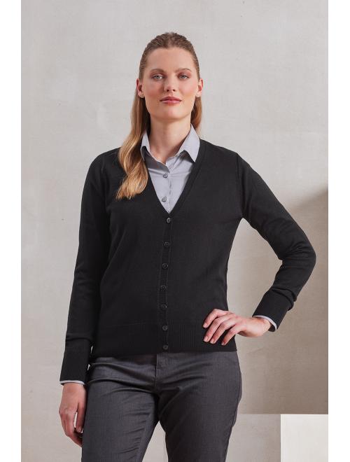'ESSENTIAL' ACRYLIC WOMEN'S CARDIGAN