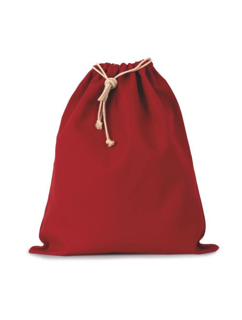 COTTON BAG WITH DRAWCORD CLOSURE - LARGE SIZE