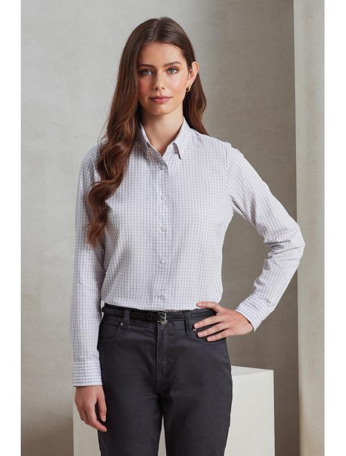 'MAXTON' CHECK - WOMEN'S LONG SLEEVE SHIRT 'MAXTON' CHECK - WOMEN'S LONG SLEEVE SHIRT