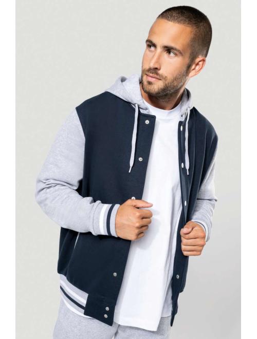 UNISEX TEDDY JACKET WITH HOOD