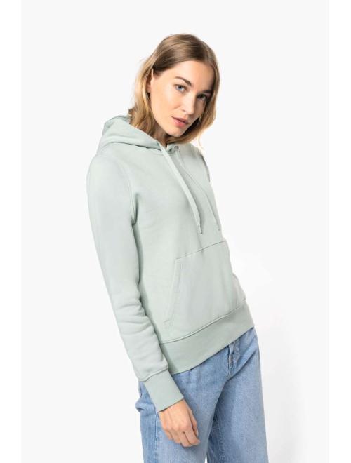 LADIES' ECO-FRIENDLY HOODED SWEATSHIRT