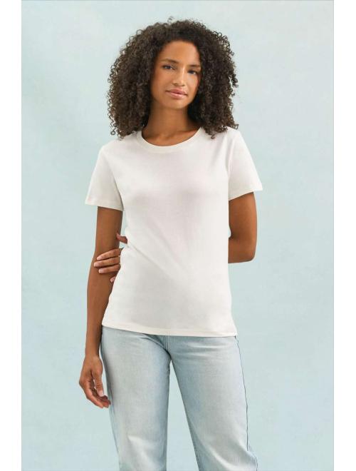 IMPERIAL WOMAN ROUND COLLAR T-SHIRT
