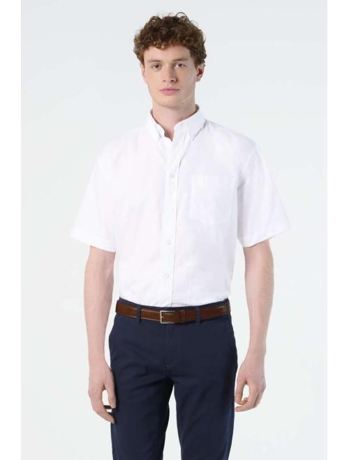 BRISBANE - SHORT SLEEVE OXFORD MEN'S SHIRT