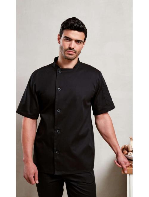 'ESSENTIAL' SHORT SLEEVE CHEF'S JACKET