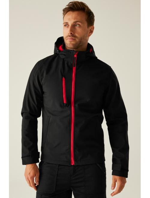 VENTURER 3 LAYER HOODED SOFTSHELL JACKET