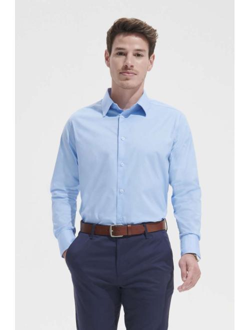 BRIGHTON LONG SLEEVE STRETCH MEN'S SHIRT