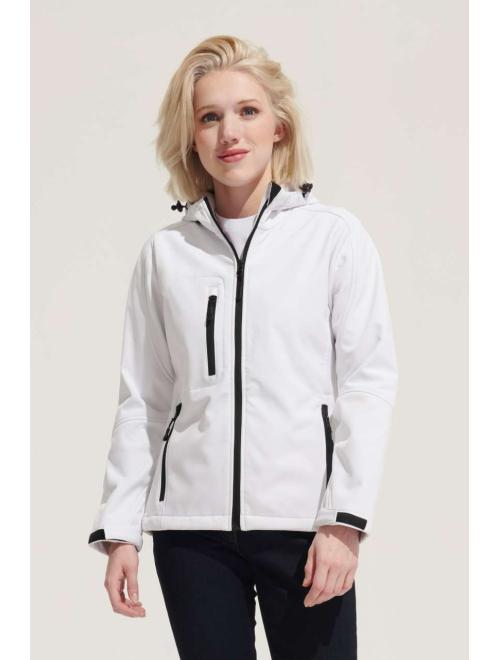 REPLAY WOMEN - HOODED SOFTSHELL