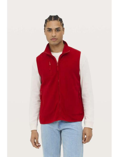 NORWAY - UNISEX SLEEVELESS FLEECE CARDIGAN