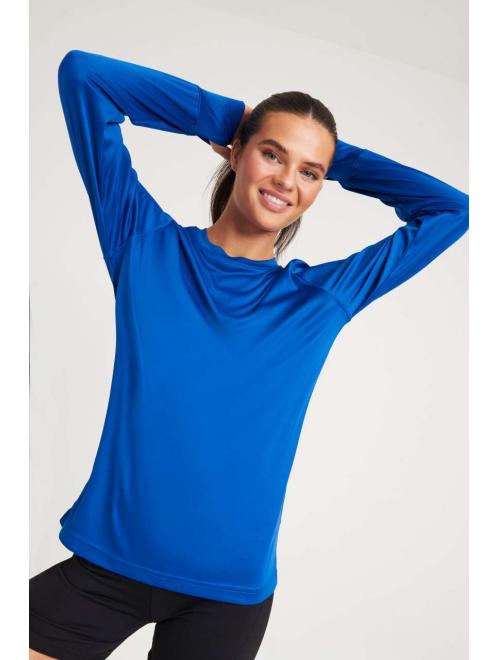 LONG SLEEVE ACTIVE T Charcoal