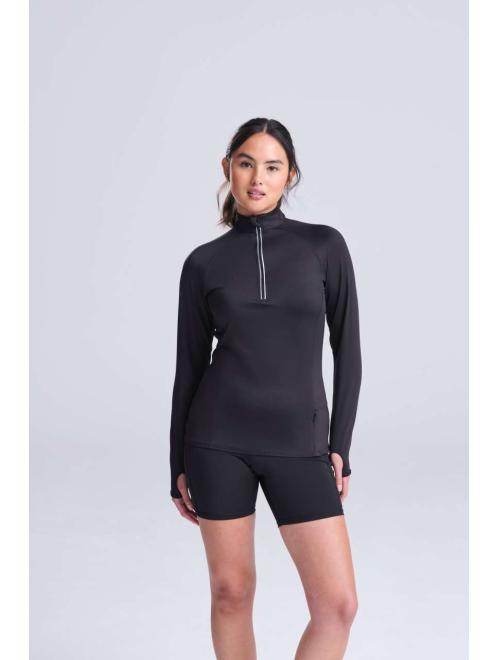 WOMEN'S COOL FLEX 1/2 ZIP TOP