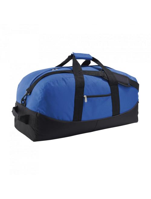 STADIUM 72 - TWO COLOUR 600D POLYESTER TRAVEL/SPORTS BAG