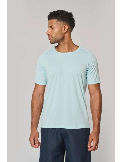 MEN'S RECYCLED ROUND NECK SPORTS T-SHIRT